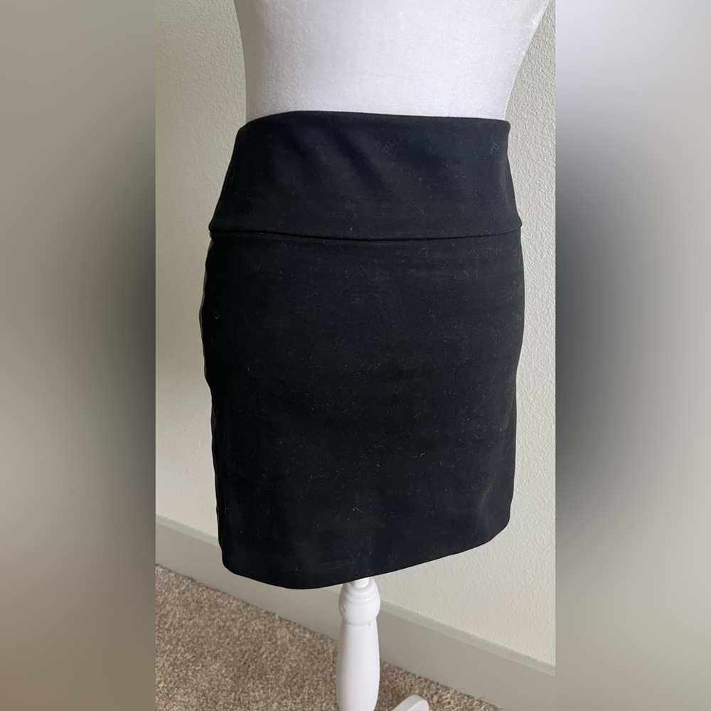 IRO Black Midi lamb leather and cotton with Wrap Design - Picture 9 of 13
